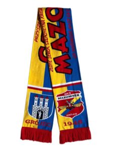 Szaliki kibica z własnym wzorem